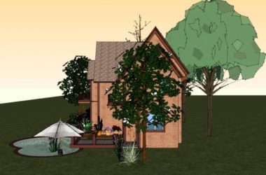 Sketchup别墅模型|独栋别墅,古典风格-BIM建筑网