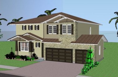 Sketchup别墅模型|独栋别墅,古典风格-BIM建筑网