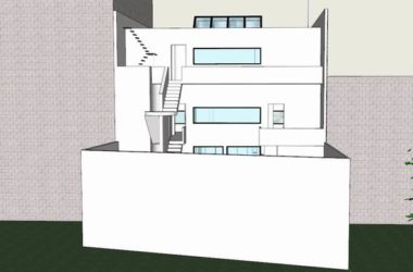 Sketchup别墅模型|普兰纳库斯住宅,别墅,现代风格-BIM建筑网