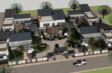 Sketchup别墅模型|别墅群,古典风格-BIM建筑网