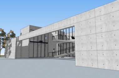 Sketchup别墅模型|安腾忠雄·芝加哥住宅,别墅,现代风格-BIM建筑网