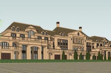 Sketchup别墅模型|联排别墅,古典风格,多层-BIM建筑网