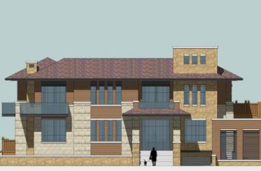 Sketchup别墅模型|独栋别墅，古典风格-BIM建筑网