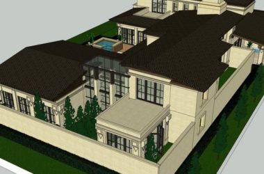 Sketchup别墅模型|私人别墅，古典风格，多层-BIM建筑网