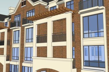 Sketchup别墅模型|联排别墅，古典风格-BIM建筑网