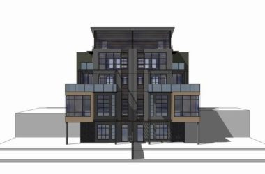 Sketchup别墅模型|双拼别墅，现代风格-BIM建筑网