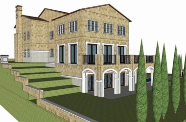 Sketchup别墅模型|独栋别墅，古典风格-BIM建筑网