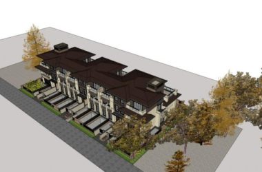 Sketchup别墅模型|联排别墅，古典风格-BIM建筑网