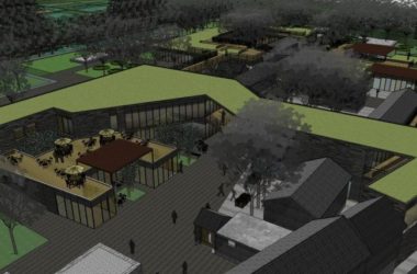 Sketchup商业模型|社区中心，现代风格，商业-BIM建筑网