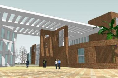 Sketchup学校模型|多层学校,教学楼,操场,教育建筑,现代风格-BIM建筑网