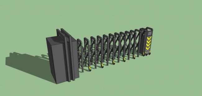 Sketchup素材模型|电动门,建筑构件 Sketchup素材模型|电动门,建筑构件