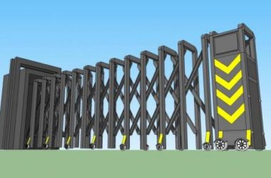 Sketchup素材模型|电动门，建筑构件-BIM建筑网