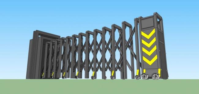 Sketchup素材模型|电动门,建筑构件 Sketchup素材模型|电动门,建筑构件