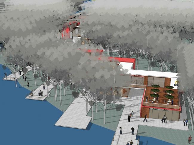 Sketchup商业模型|商业建筑,现代风格 Sketchup商业模型|商业建筑,现代风格