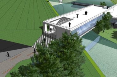 Sketchup文化模型|展示中心,展览馆,文化建筑,现代风格-BIM建筑网