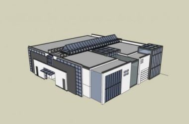Sketchup文化模型|多层档案馆,图书馆,博物馆,新中式风格,文化建筑-BIM建筑网