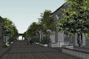 Sketchup住宅模型|住宅院落,中式风格,居住建筑-BIM建筑网