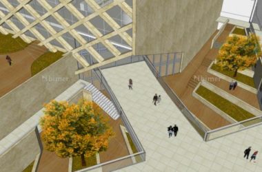 Sketchup文化模型|图书馆,文化建筑,现代风格-BIM建筑网