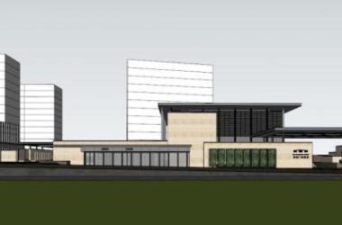 Sketchup商业模型|多层售楼处，商业建筑，现代风格-BIM建筑网