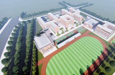 Sketchup学校模型|多层中学,学校,教学楼,教育建筑,现代风格-BIM建筑网