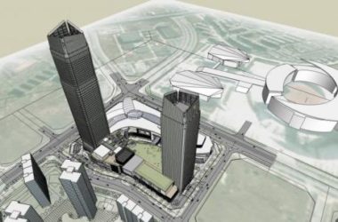 Sketchup综合体模型|超高层商业综合体,酒店办公,商场,现代风格-BIM建筑网