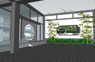 Sketchup文化模型|博物馆,单层,中式风格,文化建筑-BIM建筑网