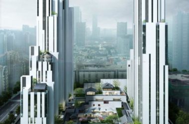 Sketchup住宅模型|超高层公寓,居住建筑,现代风格-BIM建筑网