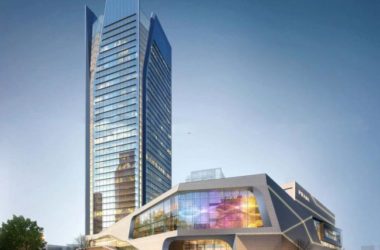 Sketchup综合体模型|超高层商业综合体,酒店办公,现代风格-BIM建筑网