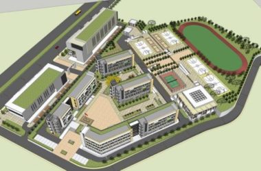 Sketchup学校模型|多层教学楼,学校,现代风格,中学校区规划设计,教育建筑-BIM建筑网