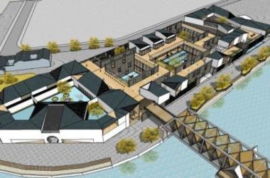 Sketchup文化模型|博物馆,新中式风格,文化建筑-BIM建筑网