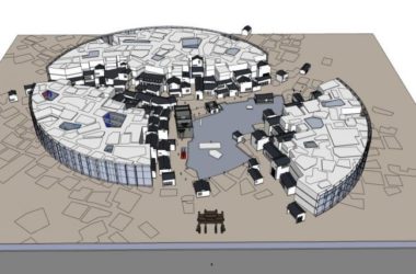 Sketchup文化模型|博物馆,新中式风格,文化建筑-BIM建筑网