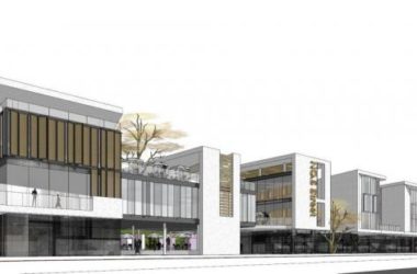 Sketchup商业模型|多层沿街商业，现代风格-BIM建筑网