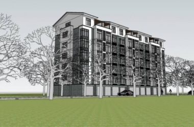 Sketchup住宅模型|多层住宅,居住建筑,花园洋房,中式风格-BIM建筑网