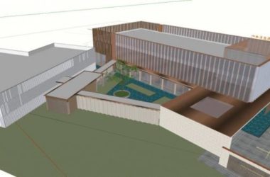 Sketchup商业模型|会所，现代风格，商业建筑-BIM建筑网