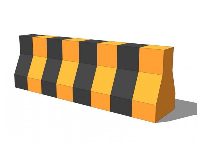 Sketchup素材模型|道路护栏,建筑构件 Sketchup素材模型|道路护栏,建筑构件