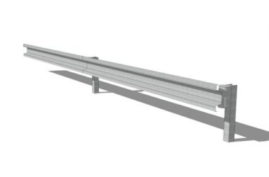 Sketchup素材模型|道路护栏，建筑构件-BIM建筑网