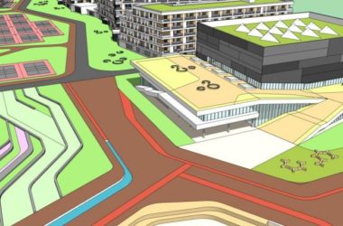 Sketchup学校模型|多层学校,校园,教育建筑,教学楼,现代风格-BIM建筑网