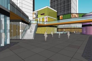 Sketchup综合体模型|超高层商业综合体,办公酒店,商业裙房,现代风格-BIM建筑网