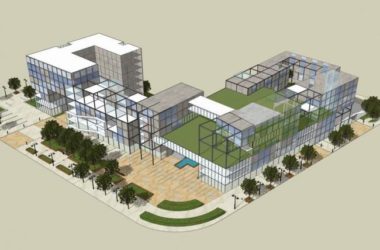 Sketchup商业模型|多层商业楼，小型办公楼，现代风格-BIM建筑网