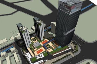 Sketchup综合体模型|超高层商业综合体,现代风格,酒店,办公-BIM建筑网