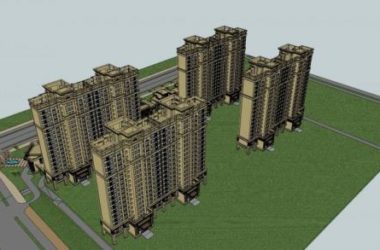 Sketchup住宅模型|商业住宅小区,新古典风格,底层商业,居住建筑-BIM建筑网