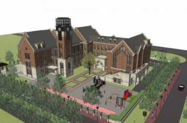 Sketchup学校模型|多层幼儿园,教育建筑,文教卫生,英式,古典风格-BIM建筑网