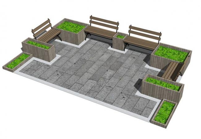 Sketchup景观模型|节点景观 Sketchup景观模型|节点景观