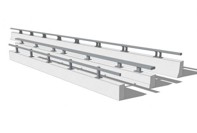 Sketchup素材模型|道路护栏 Sketchup素材模型|道路护栏