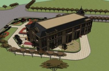 Sketchup学校模型|多层幼儿园,古典风格,教育建筑,简欧风格-BIM建筑网