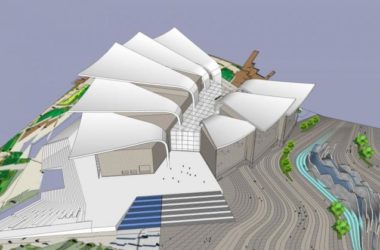 Sketchup文化模型|多层博物馆,文化建筑,现代风格-BIM建筑网
