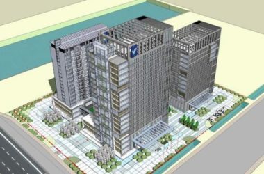 Sketchup办公模型|高层办公楼,现代风格-BIM建筑网