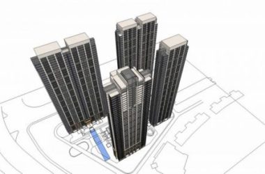 Sketchup住宅模型|高层住宅楼,小区,现代风格,居住建筑-BIM建筑网