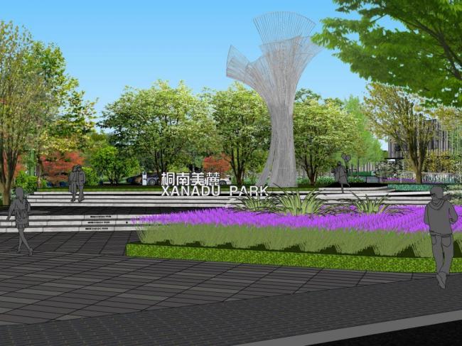 Sketchup景观模型|别墅,现代风格,景观 Sketchup景观模型|别墅,现代风格,景观