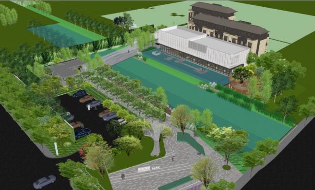 Sketchup景观模型|别墅,现代风格,景观 Sketchup景观模型|别墅,现代风格,景观